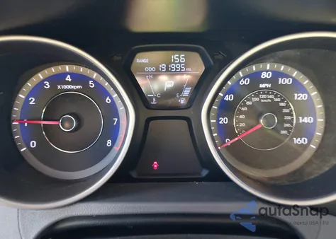 2013 Hyundai Elantra Gls z USA, uszkodzony, nr VIN KMHDH4AE6DU944391